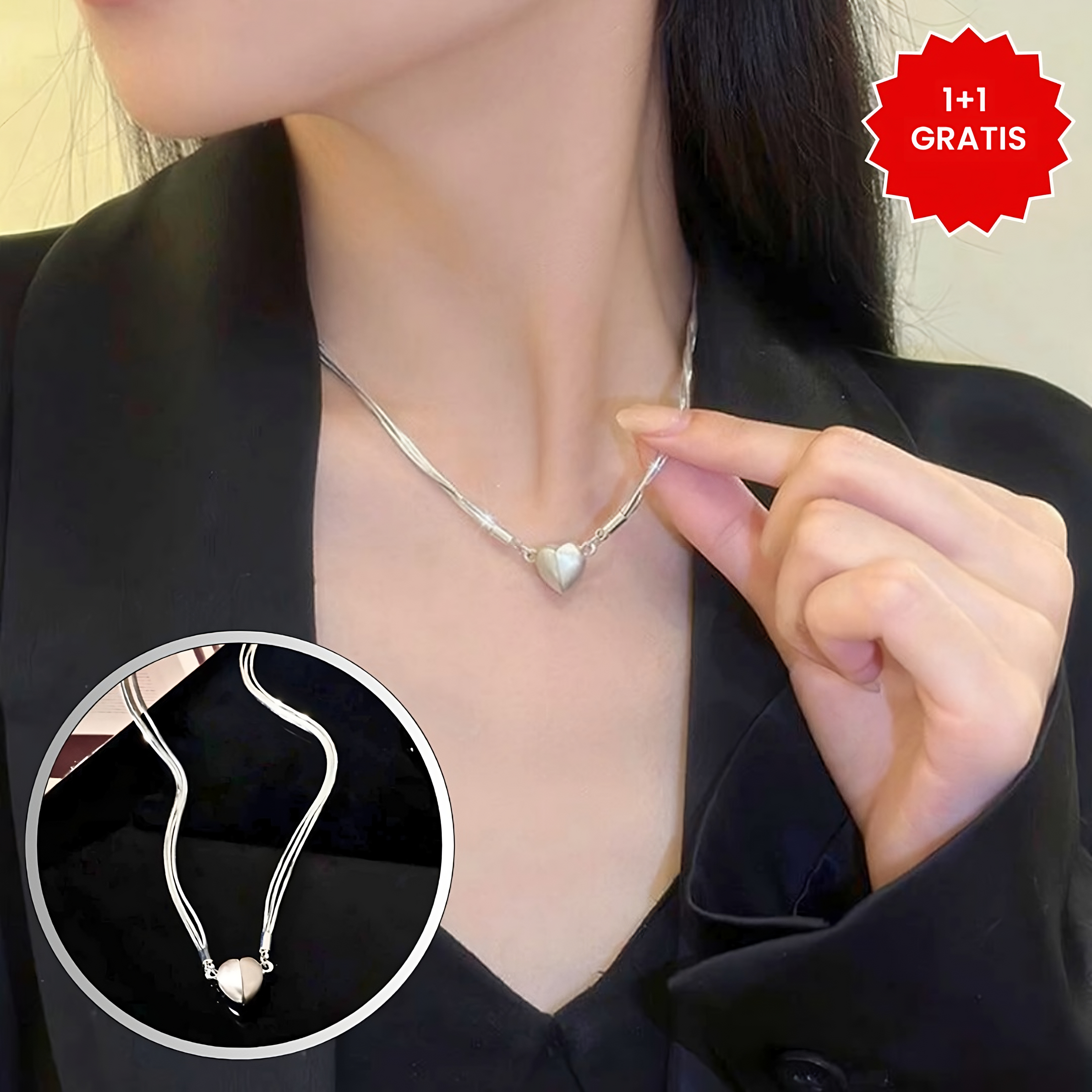 LIVSY | Magnetic Heart Necklace®