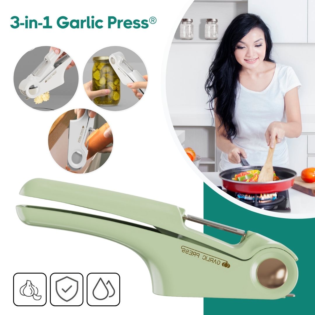 LIVSY | 3-in-1 Garlic Press®