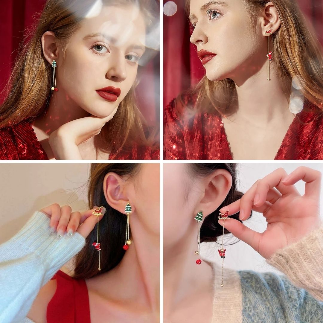 LIVSY | Santa Earrings®