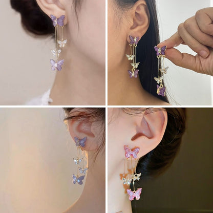 LIVSY | Butterfly Crystal Earrings®