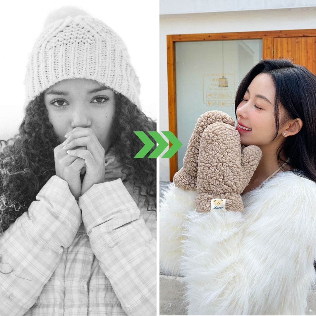 LIVSY | Fluffy Gloves®