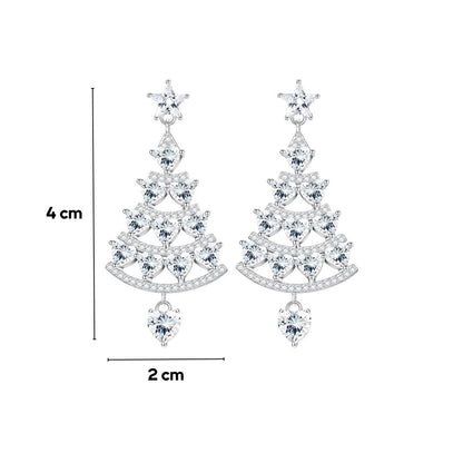 LIVSY | Shiny Christmas Tree Earrings®