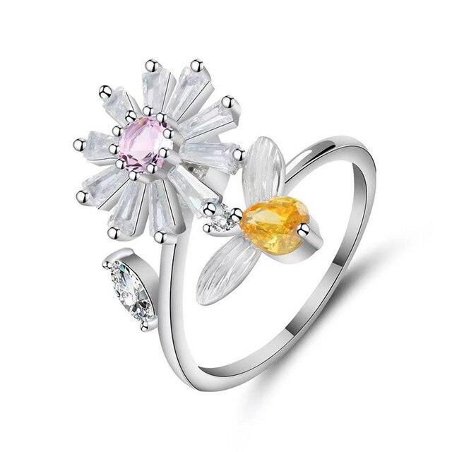 Livsy | Sunflower Anxiety Ring®