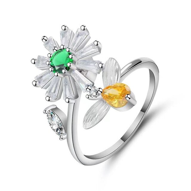 Livsy | Sunflower Anxiety Ring®