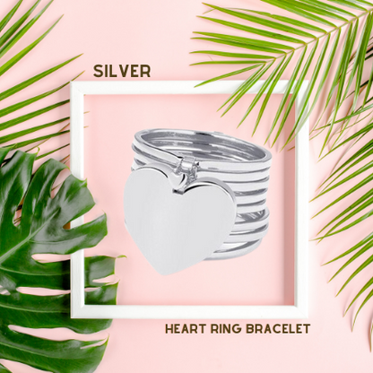 LIVSY  |  Heart Ring Bracelet® (1+1)