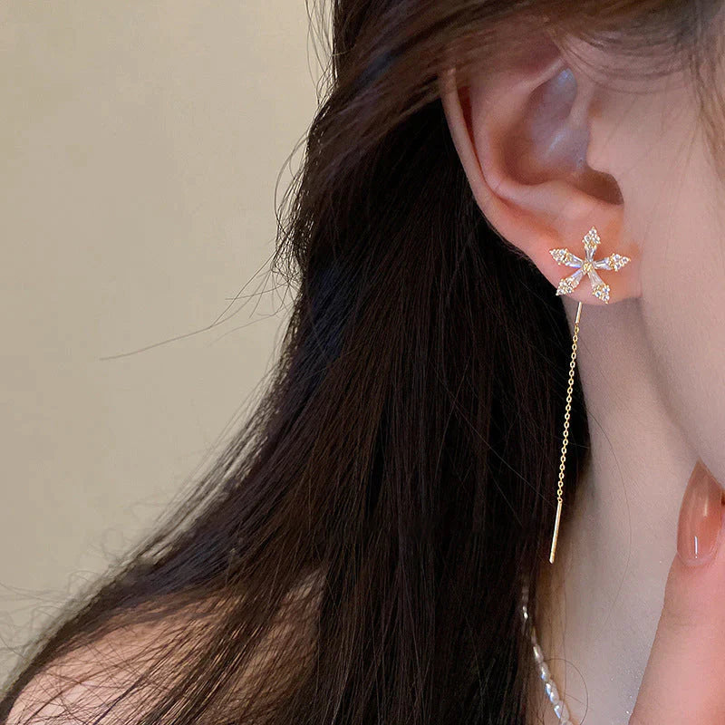 LIVSY | Flower Tassel Earrings®