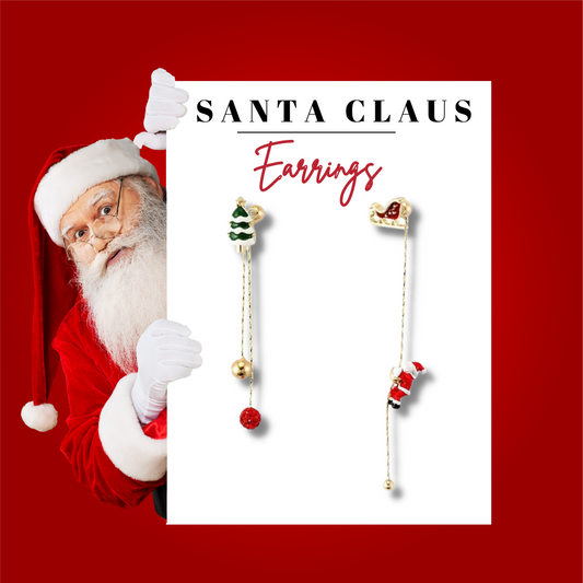 LIVSY | Santa Claus Earrings®