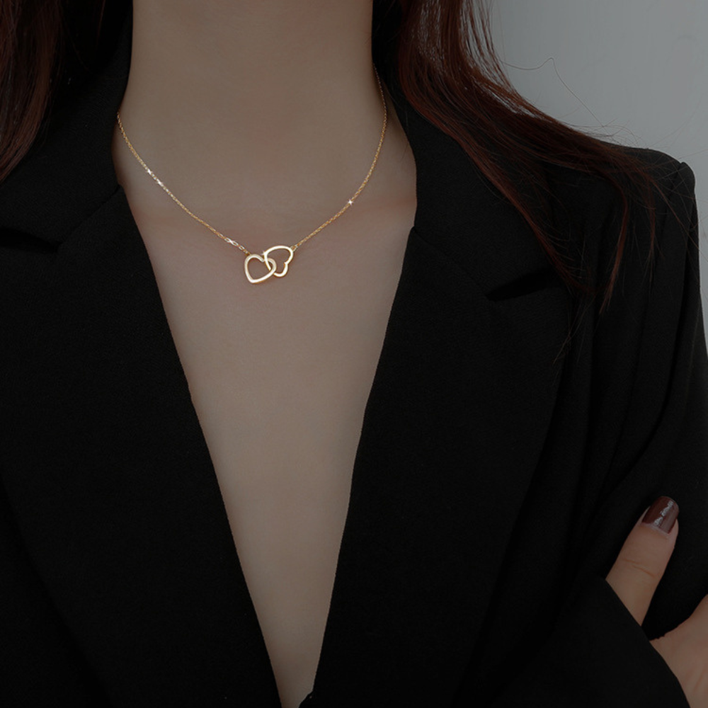 LIVSY | Double Hearts Necklace®